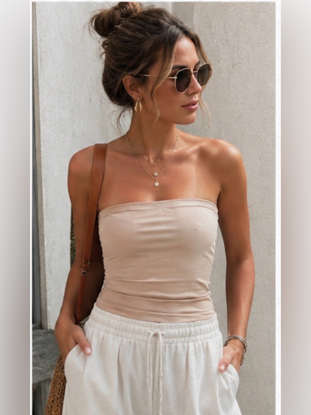 NWT- Naked Nude Top - Picture 2 of 13